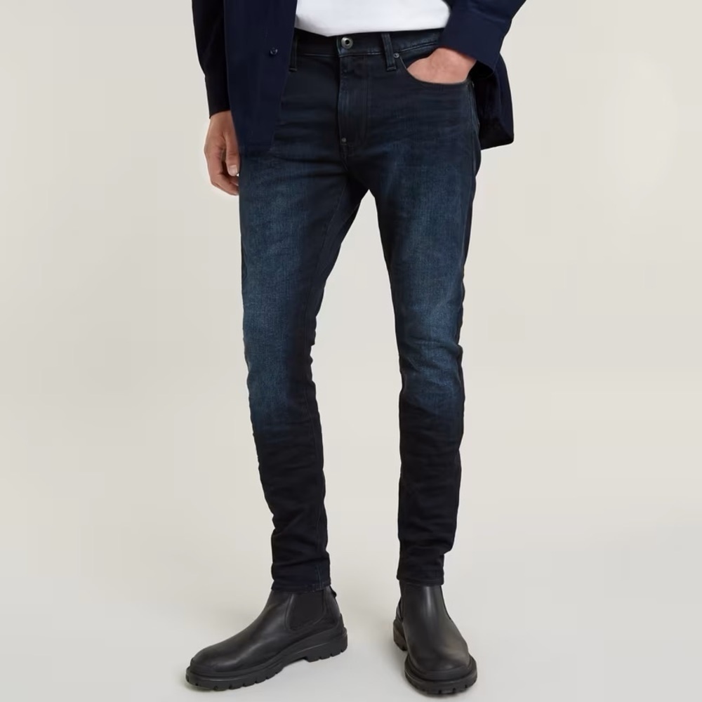 G-Star Mens Revend Super Slim Stretchy Jeans